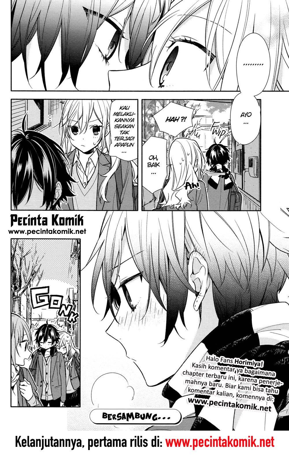 Horimiya Chapter 100