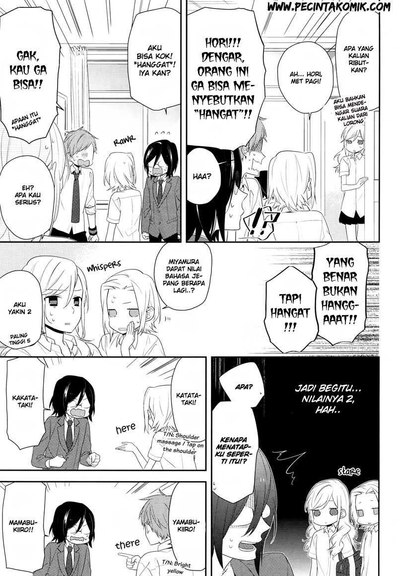 Horimiya Chapter 25