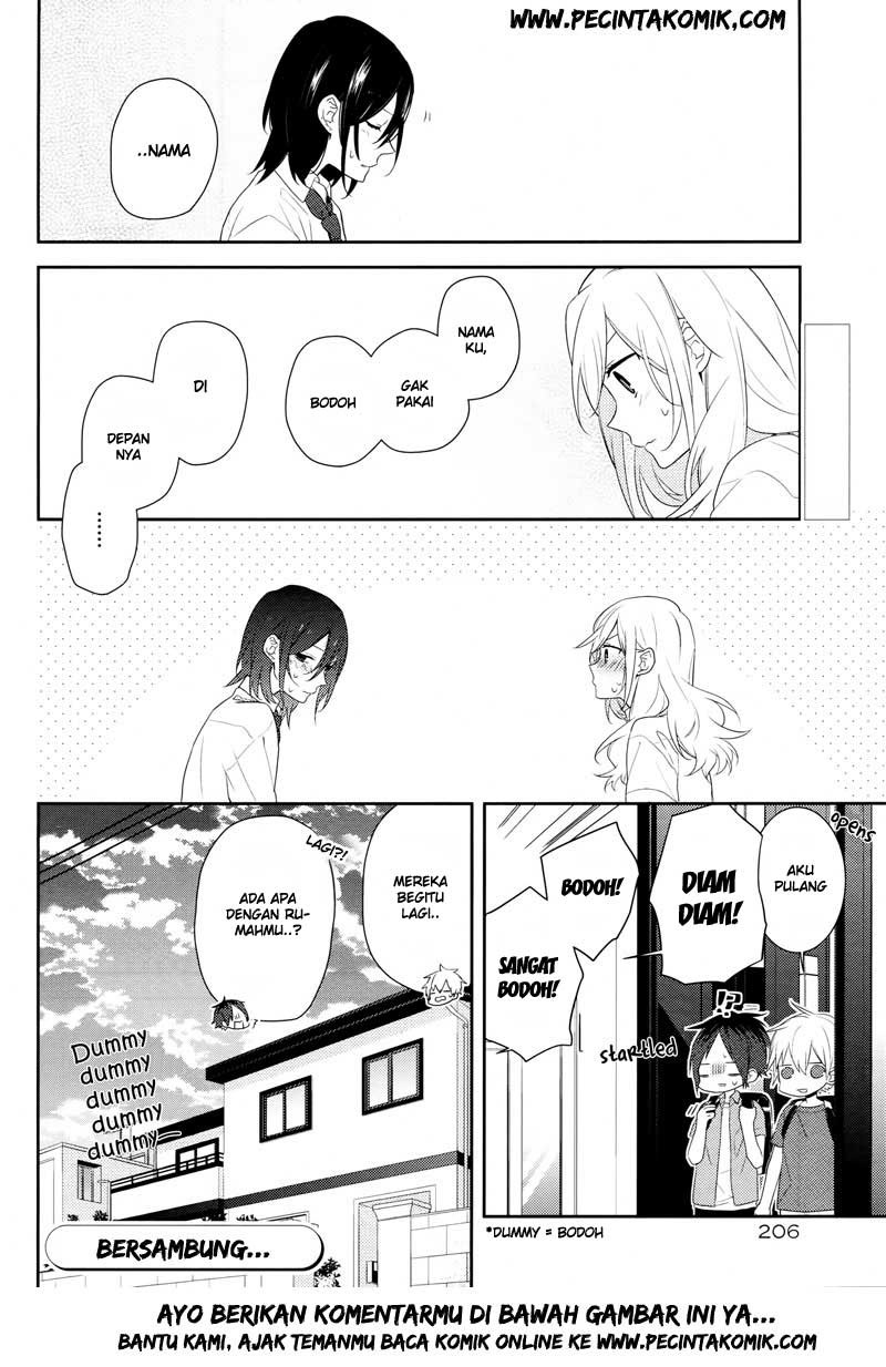 Horimiya Chapter 25