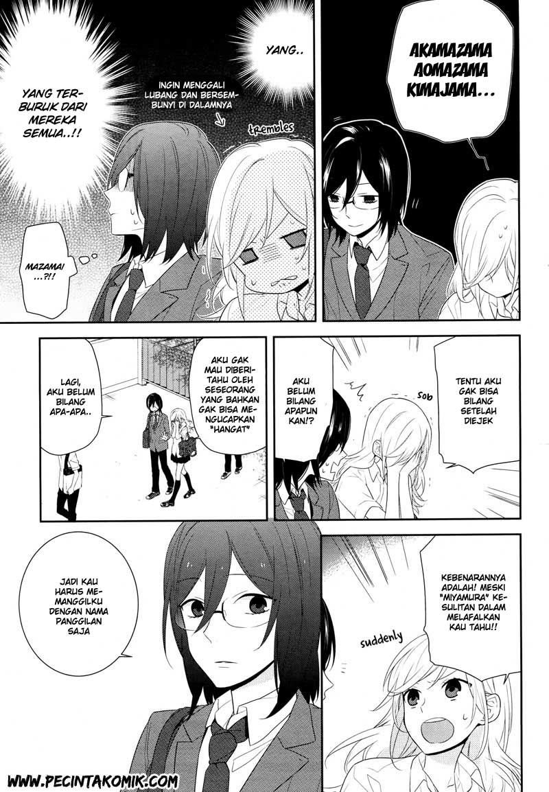 Horimiya Chapter 25