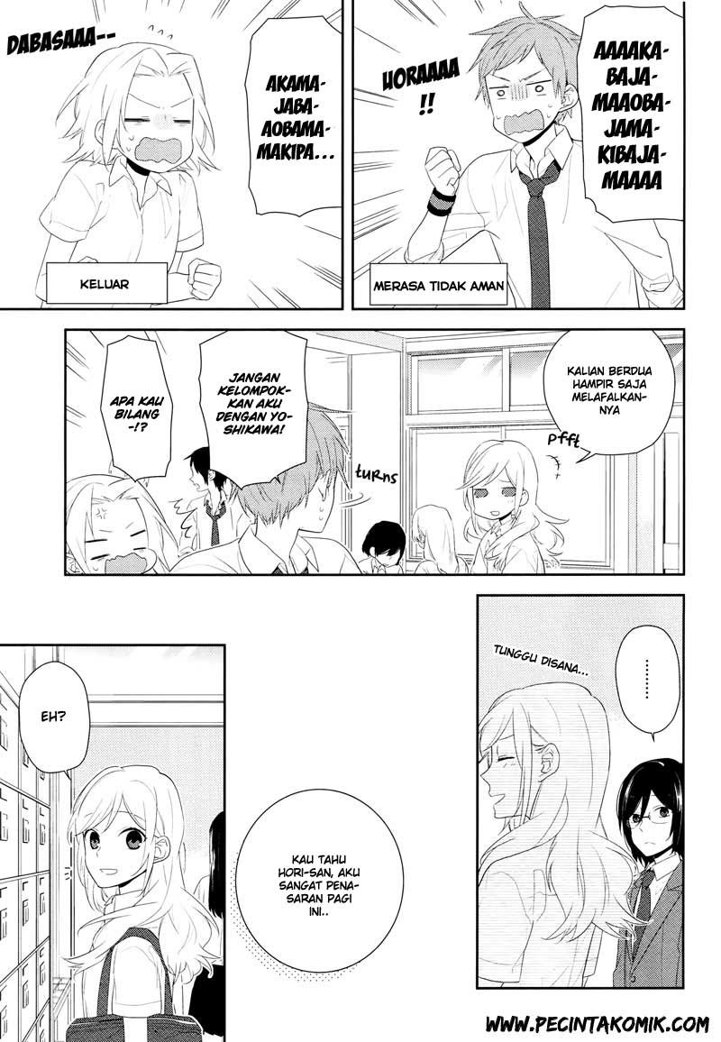 Horimiya Chapter 25