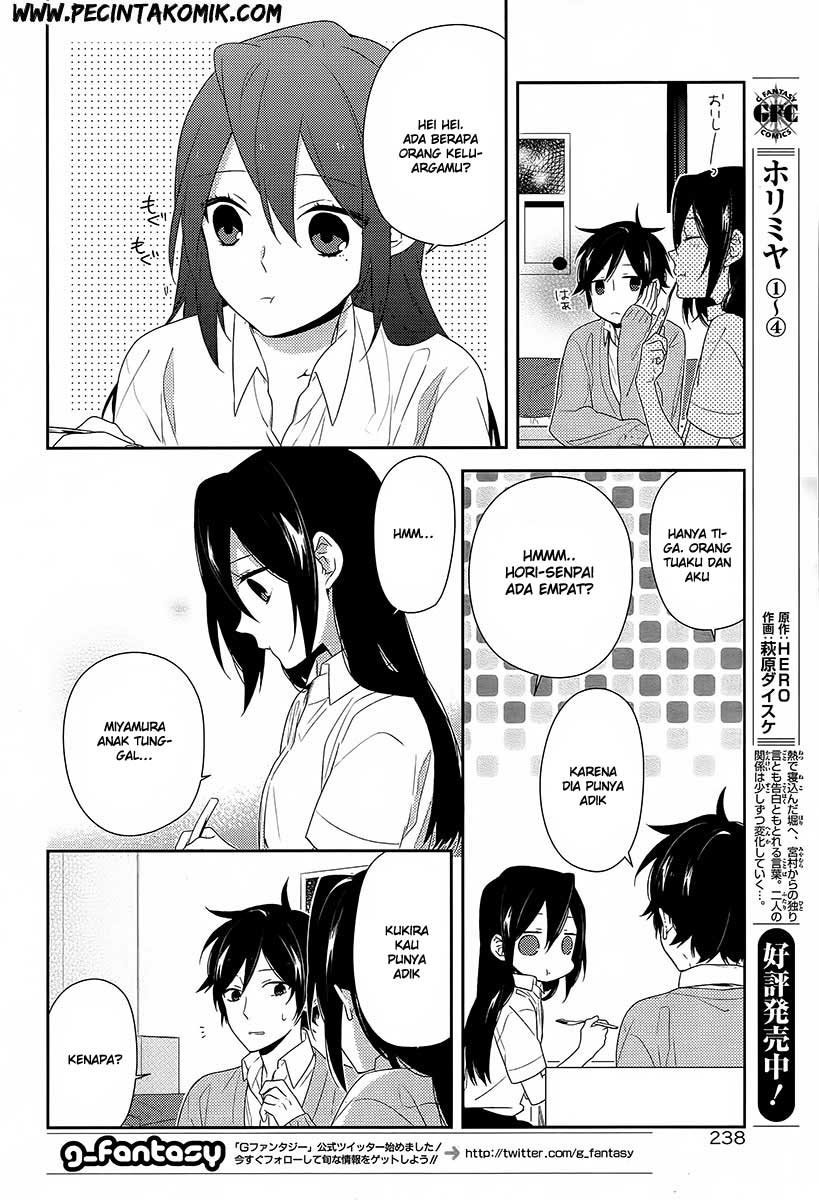 Horimiya Chapter 30