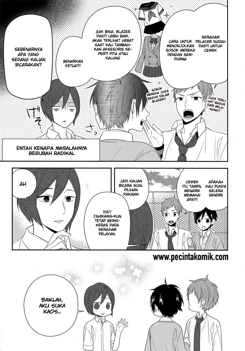 Horimiya Chapter 33