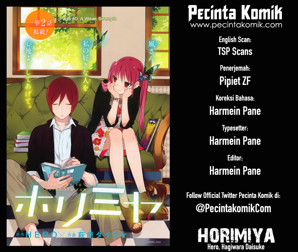 Horimiya Chapter 39