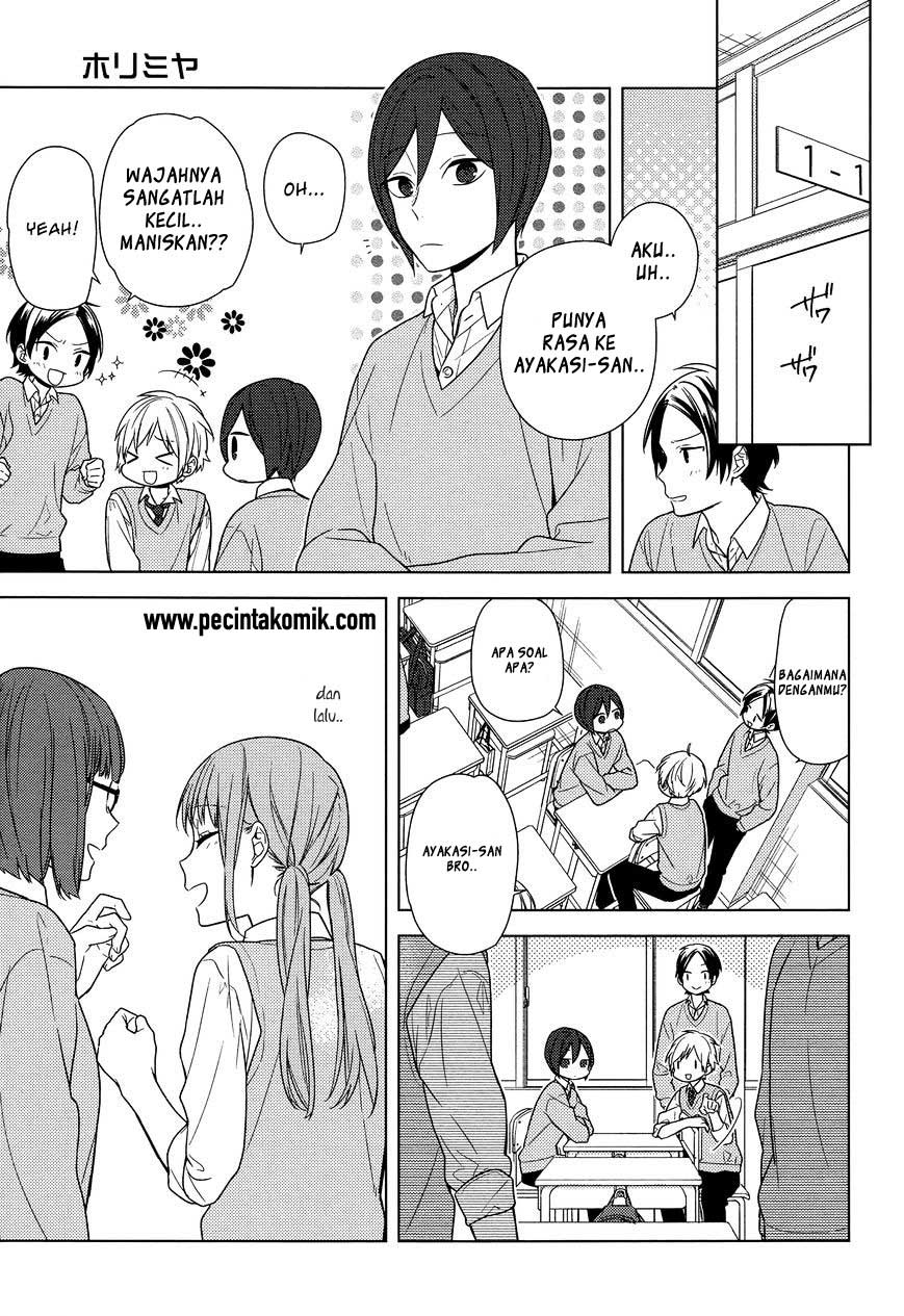 Horimiya Chapter 70