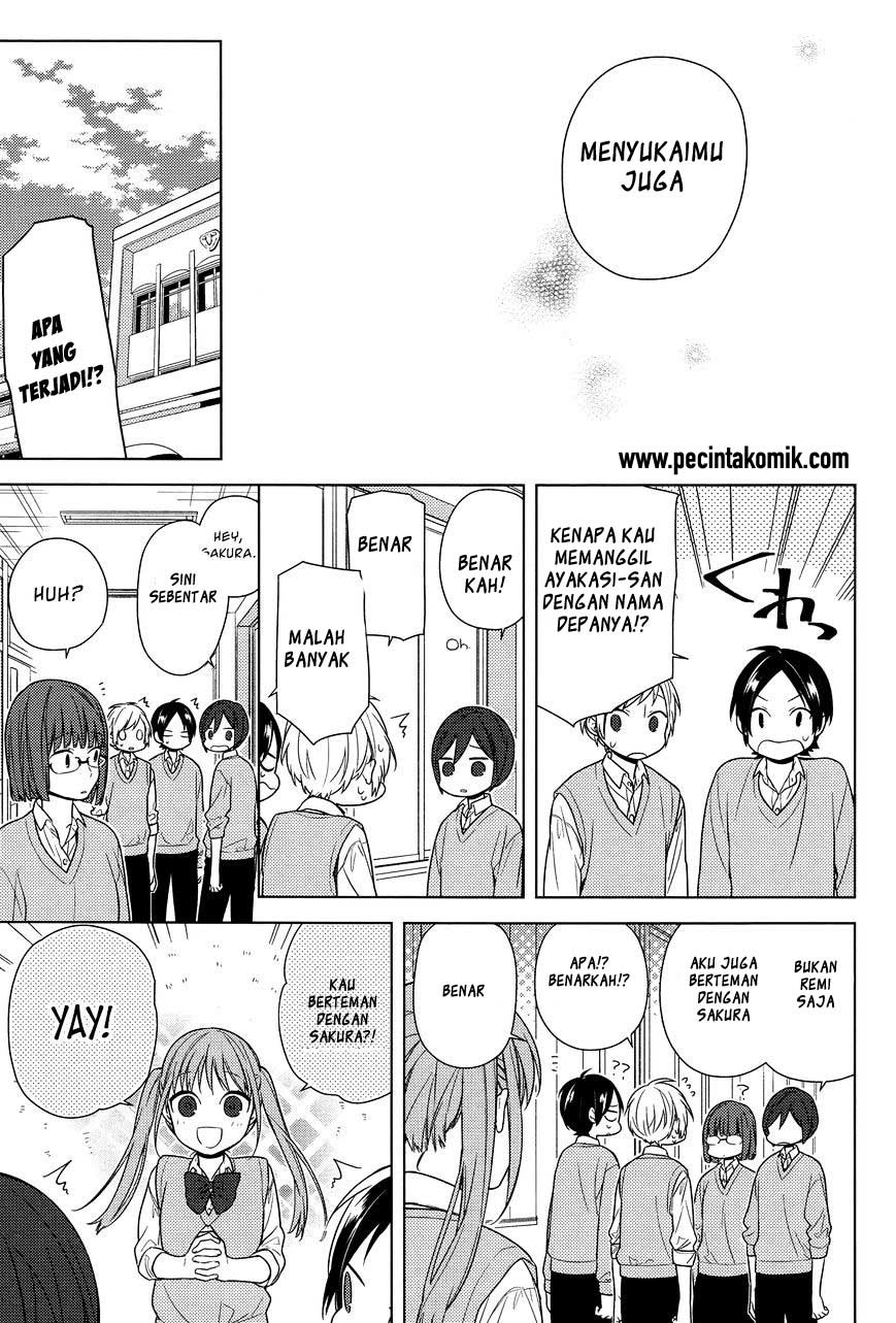 Horimiya Chapter 70