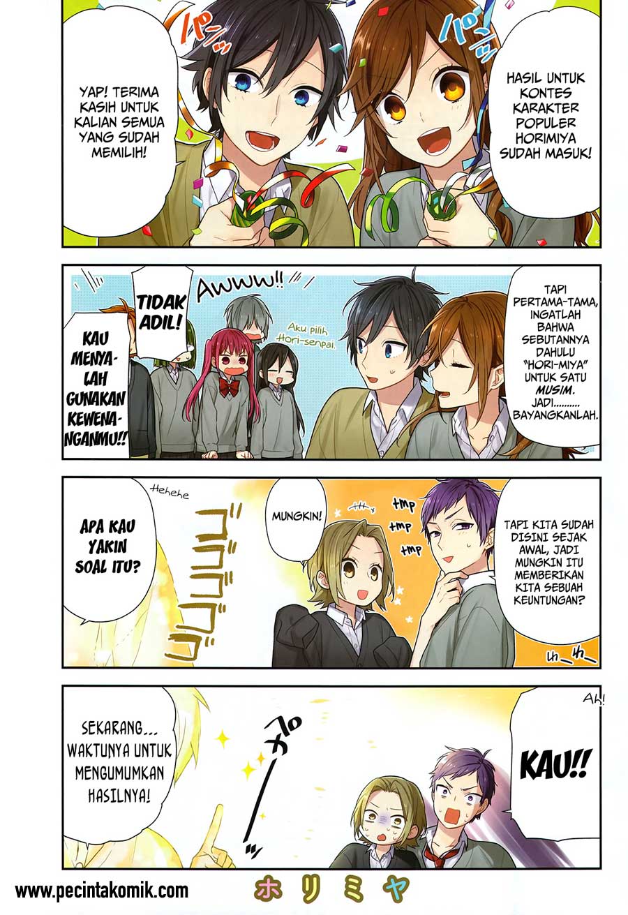 Horimiya Chapter 72