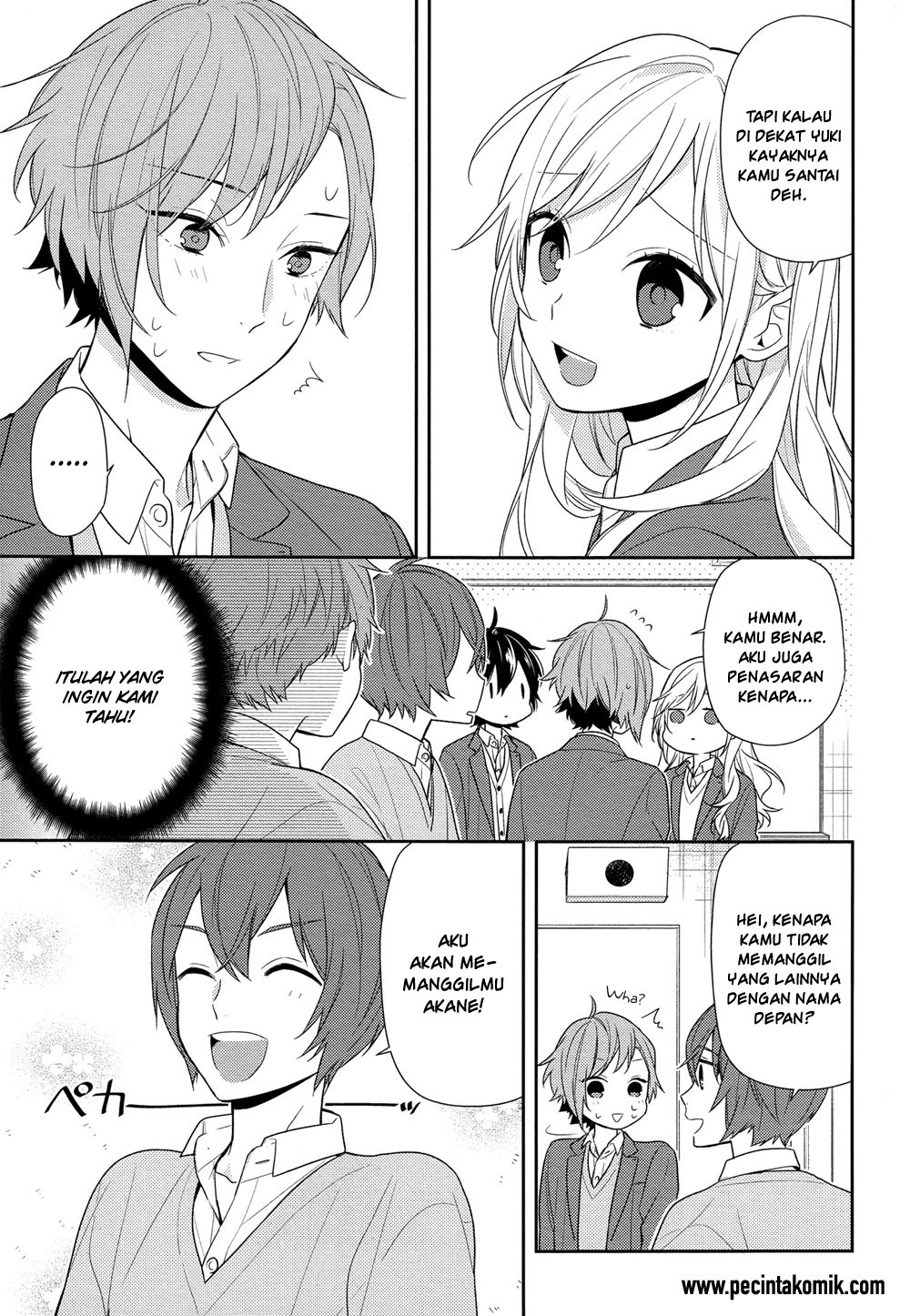 Horimiya Chapter 75