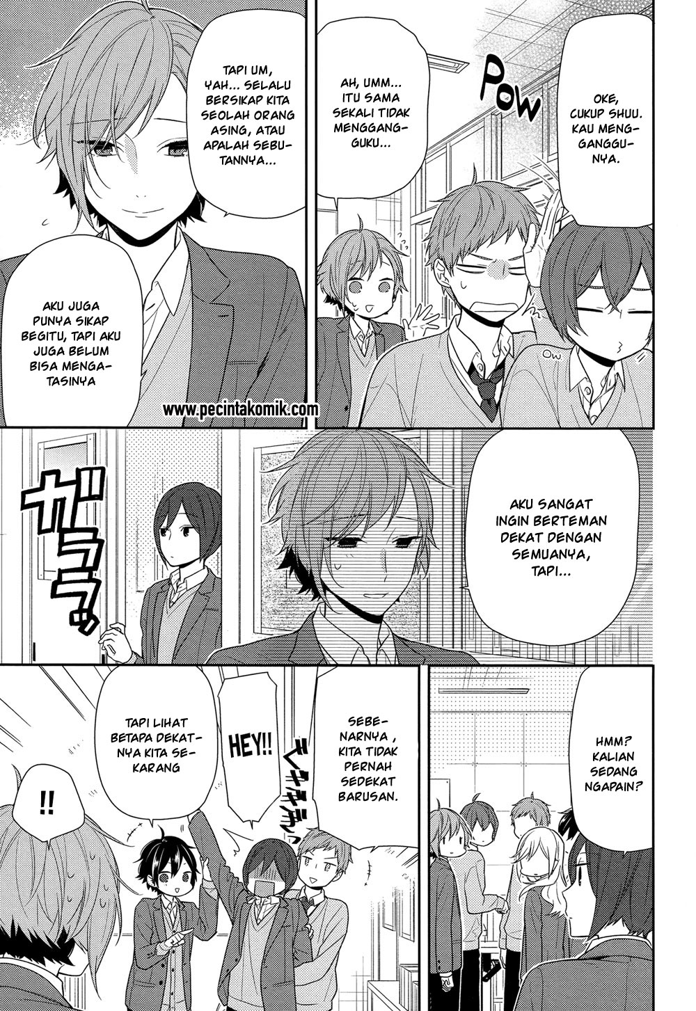 Horimiya Chapter 75