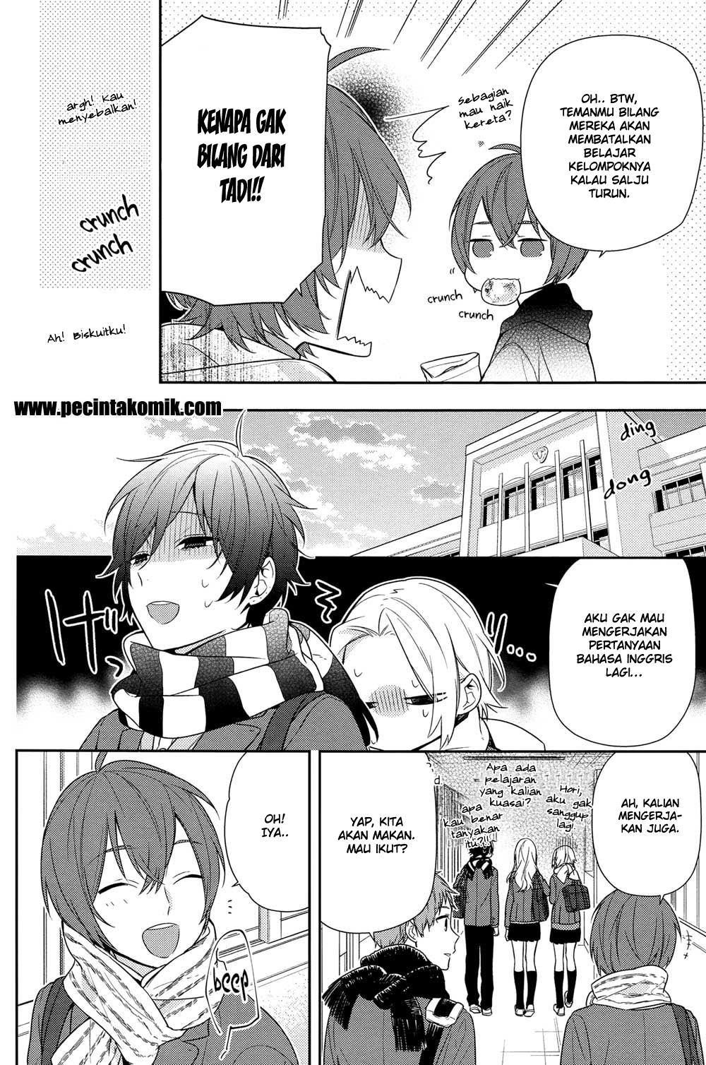 Horimiya Chapter 76