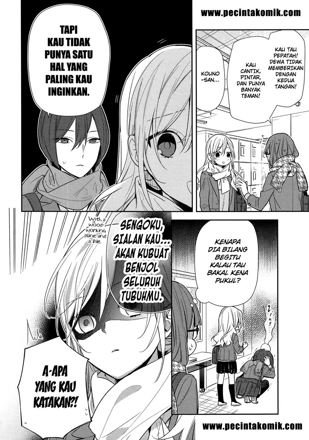 Horimiya Chapter 86