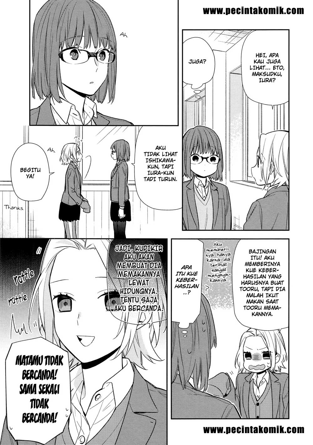 Horimiya Chapter 86