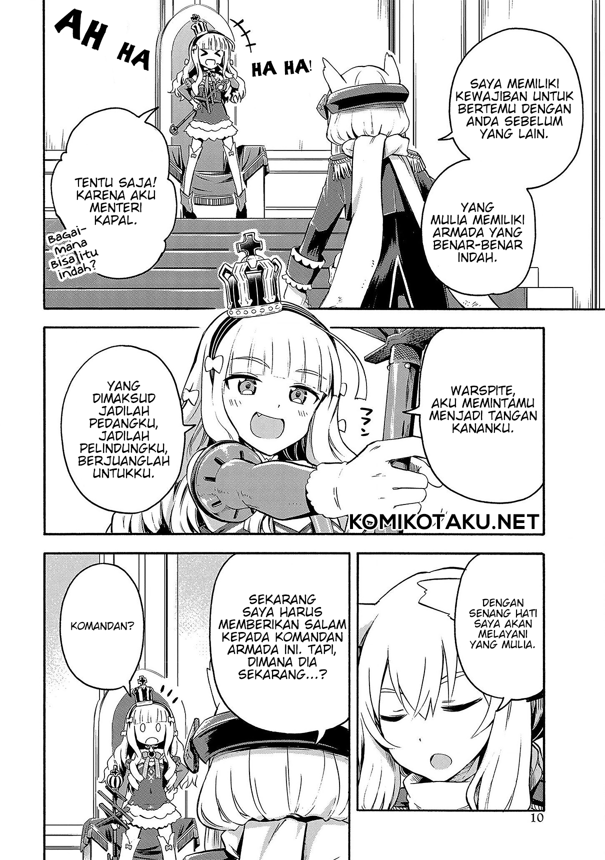 Azur Lane: Queens Orders Chapter 1