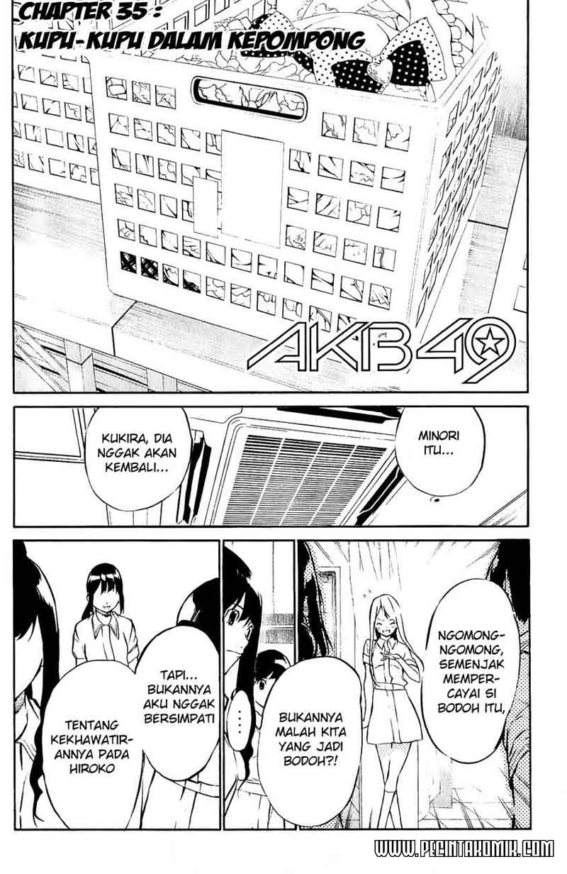 AKB49 – Renai Kinshi Jourei Chapter 35