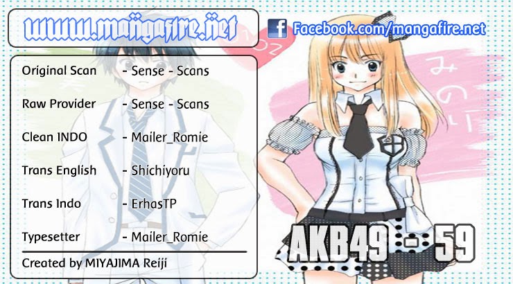 AKB49 – Renai Kinshi Jourei Chapter 59