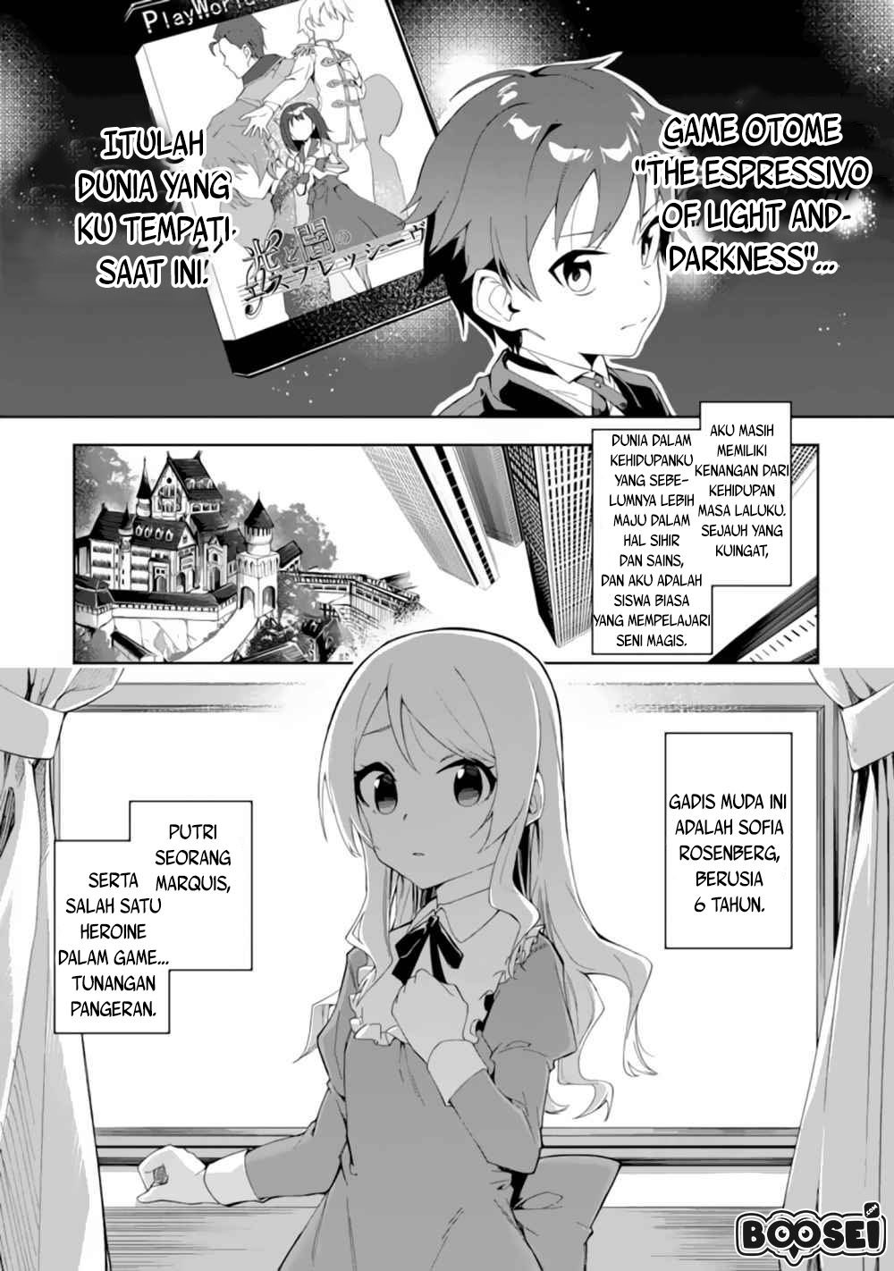 Akuyaku Reijou no Shitsuji-sama: Hametsu Flag wa Ore ga Tsubusasete itadakimasu Chapter 1