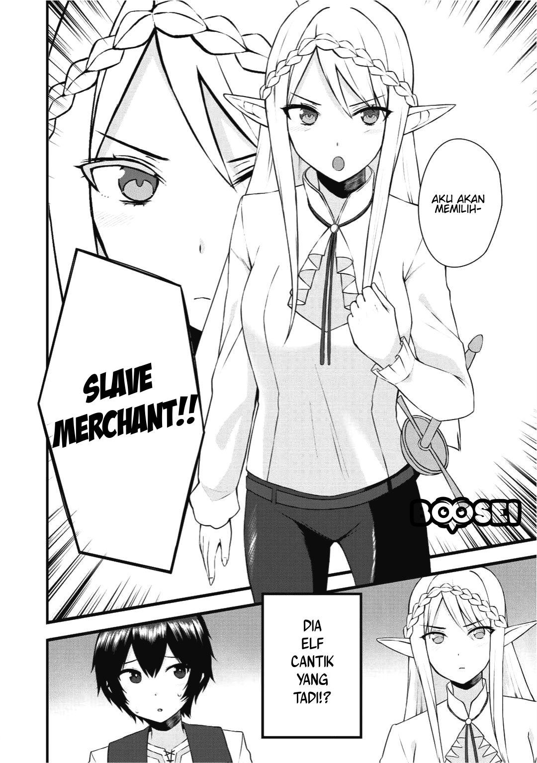 Dorei Shounin shika Sentakushi ga Nai desu yo? Harem? Nani Sore Oishii no? Chapter 1