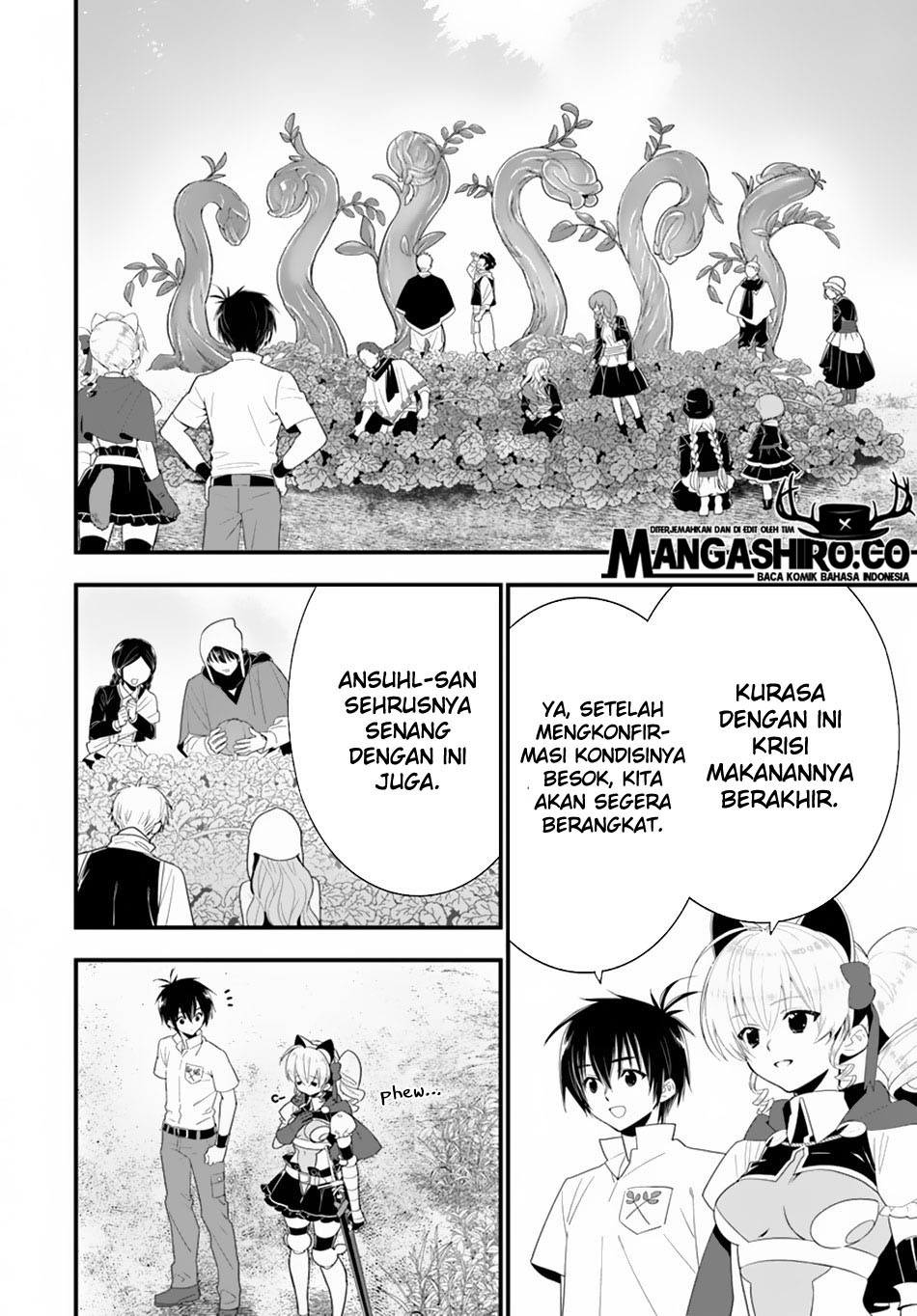 Isekai desu ga Mamono Saibai shiteimasu. Chapter 28