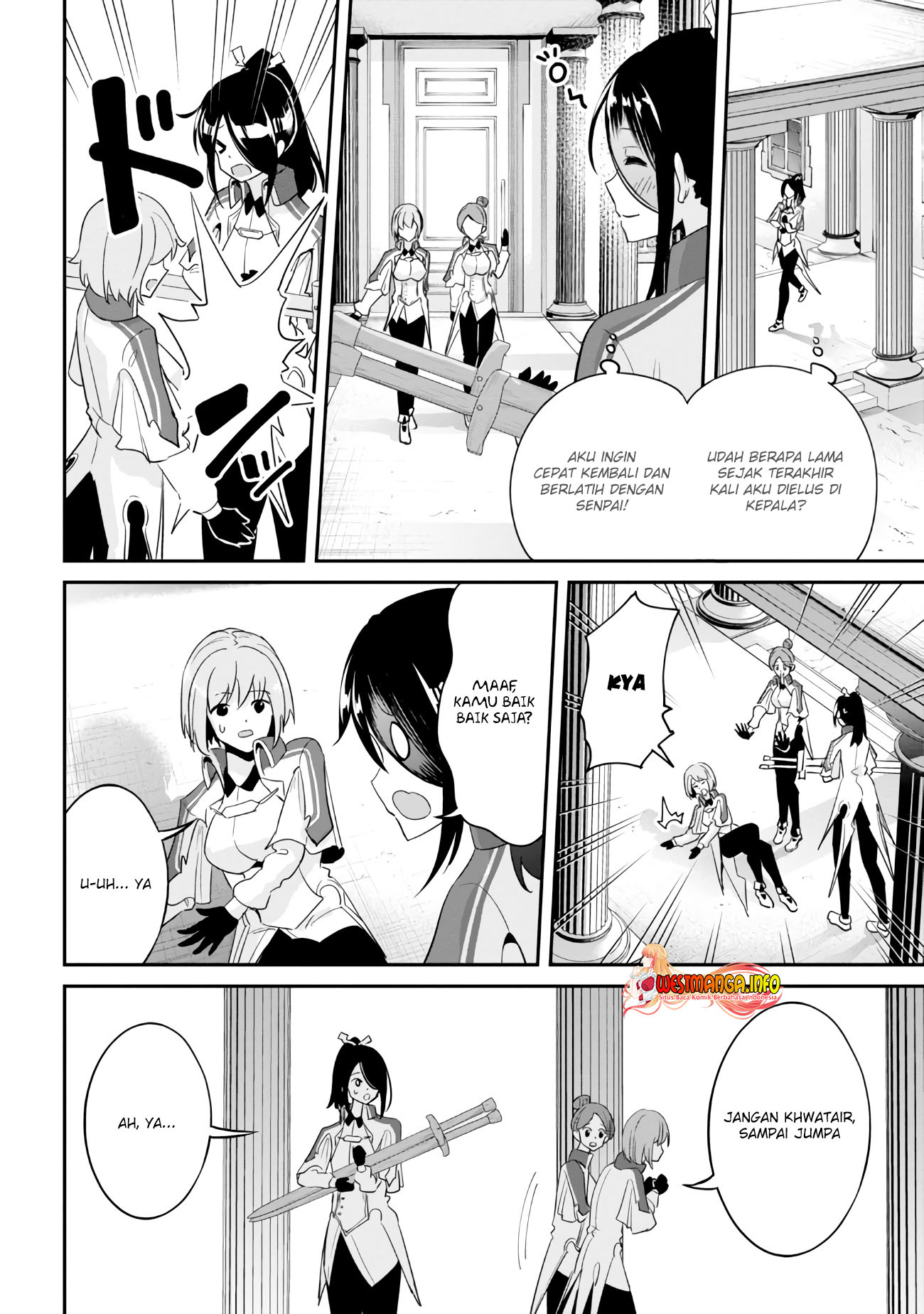 Seikishi ni Natta kedo Danchou no Oppai ga Sugosugite Kokoro ga Kiyomerarenai Chapter 12