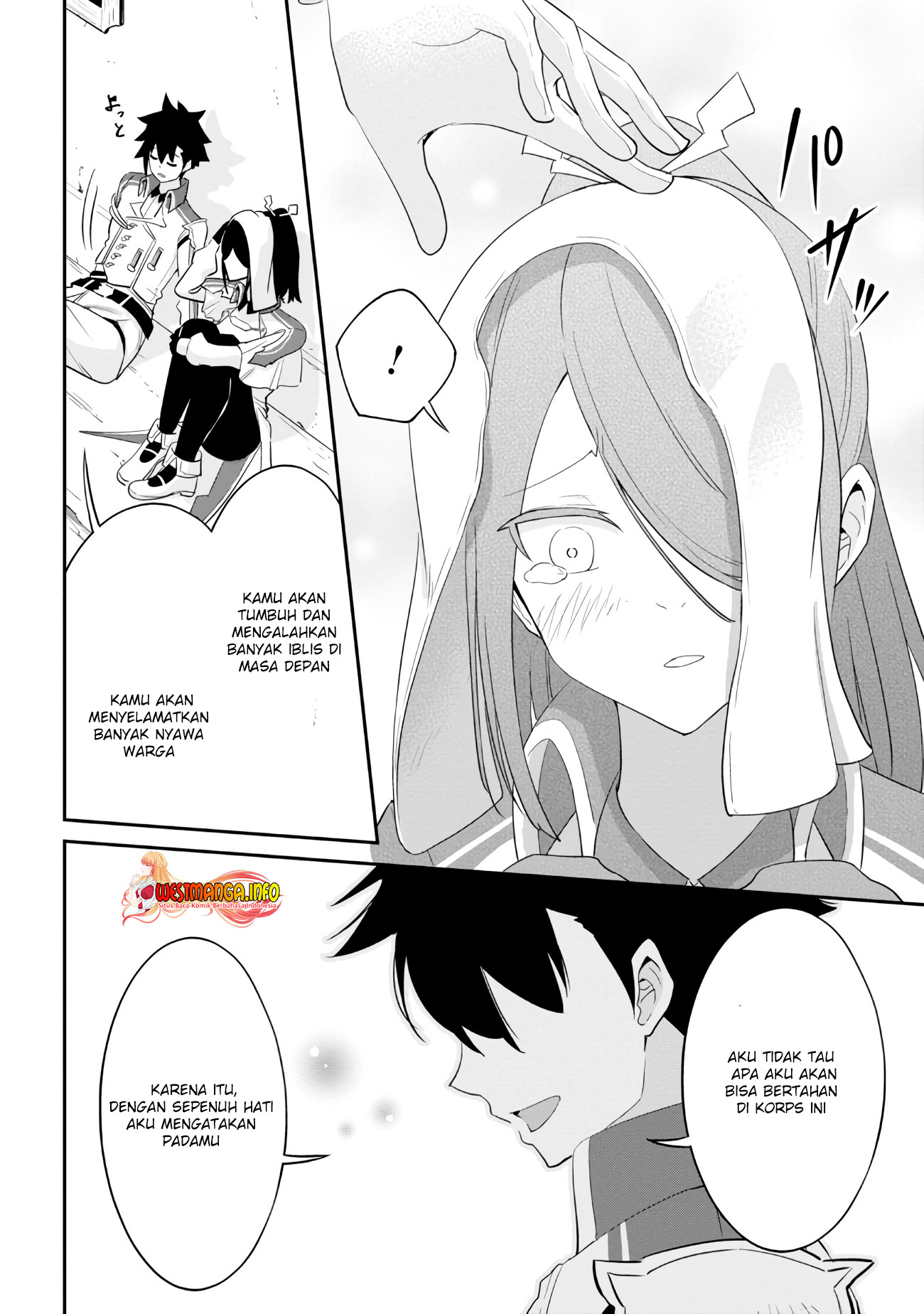 Seikishi ni Natta kedo Danchou no Oppai ga Sugosugite Kokoro ga Kiyomerarenai Chapter 12