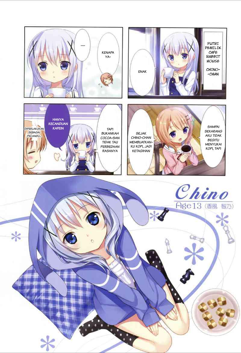 Gochuumon wa Usagi desu ka? Chapter 0