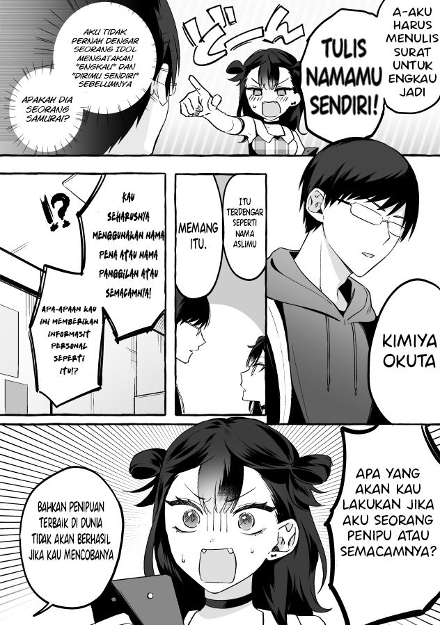 Damedol to Sekai ni Hitori Dake no Fan Chapter 3