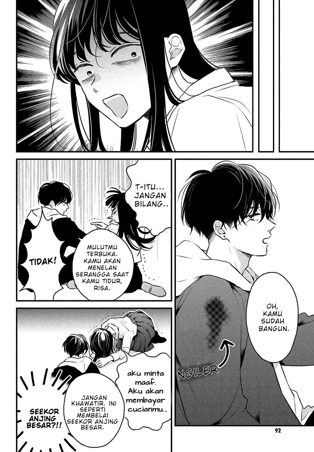 Hikaeme ni Itte mo, Kore wa Ai Chapter 2