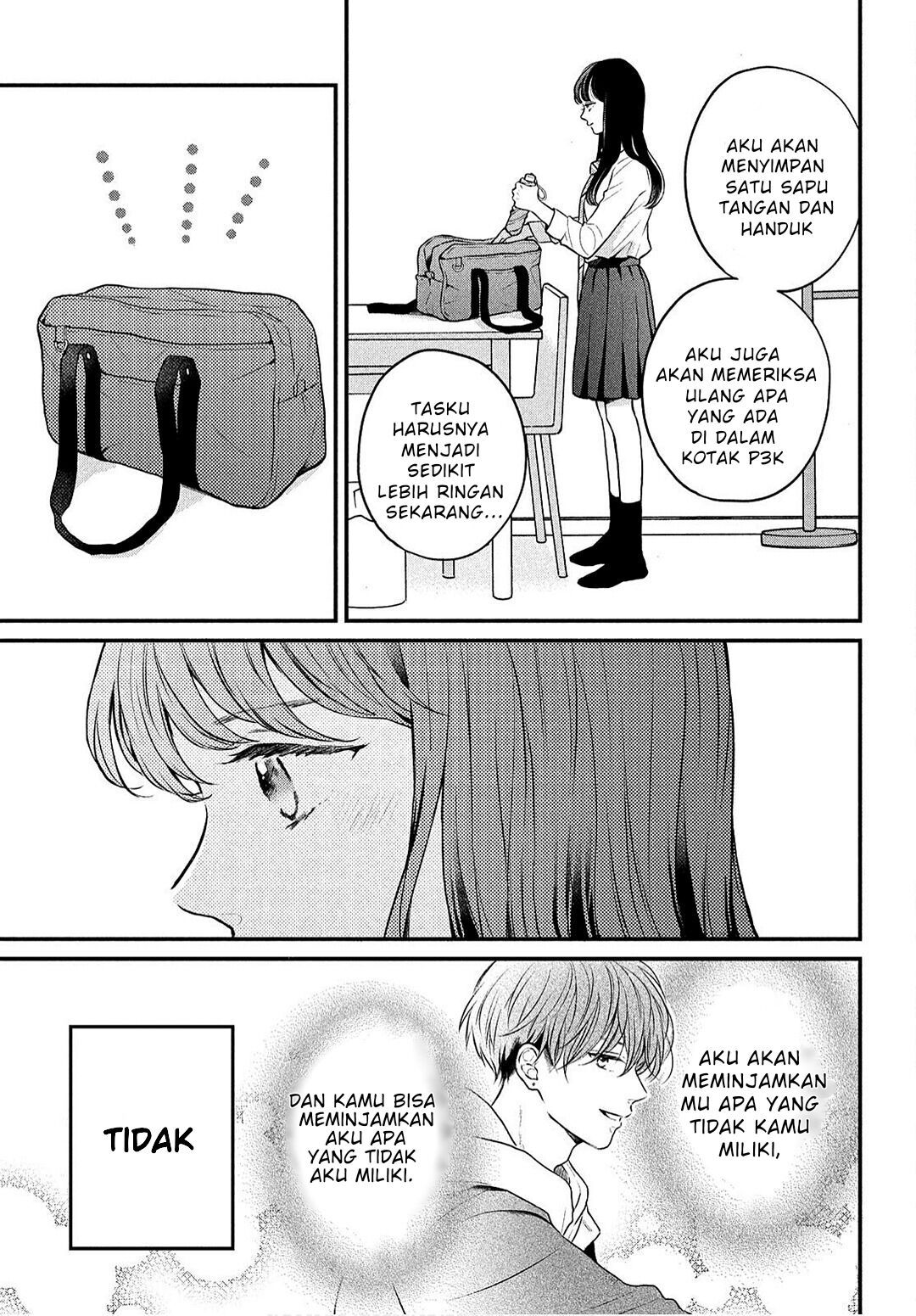 Hikaeme ni Itte mo, Kore wa Ai Chapter 3