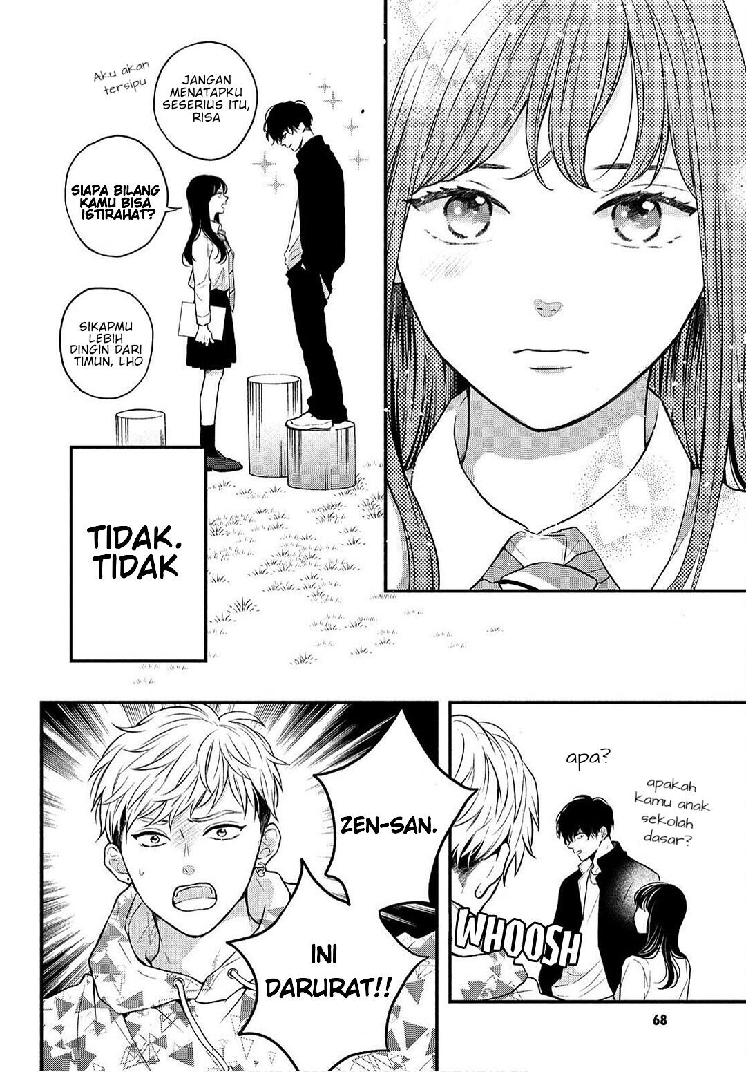 Hikaeme ni Itte mo, Kore wa Ai Chapter 3