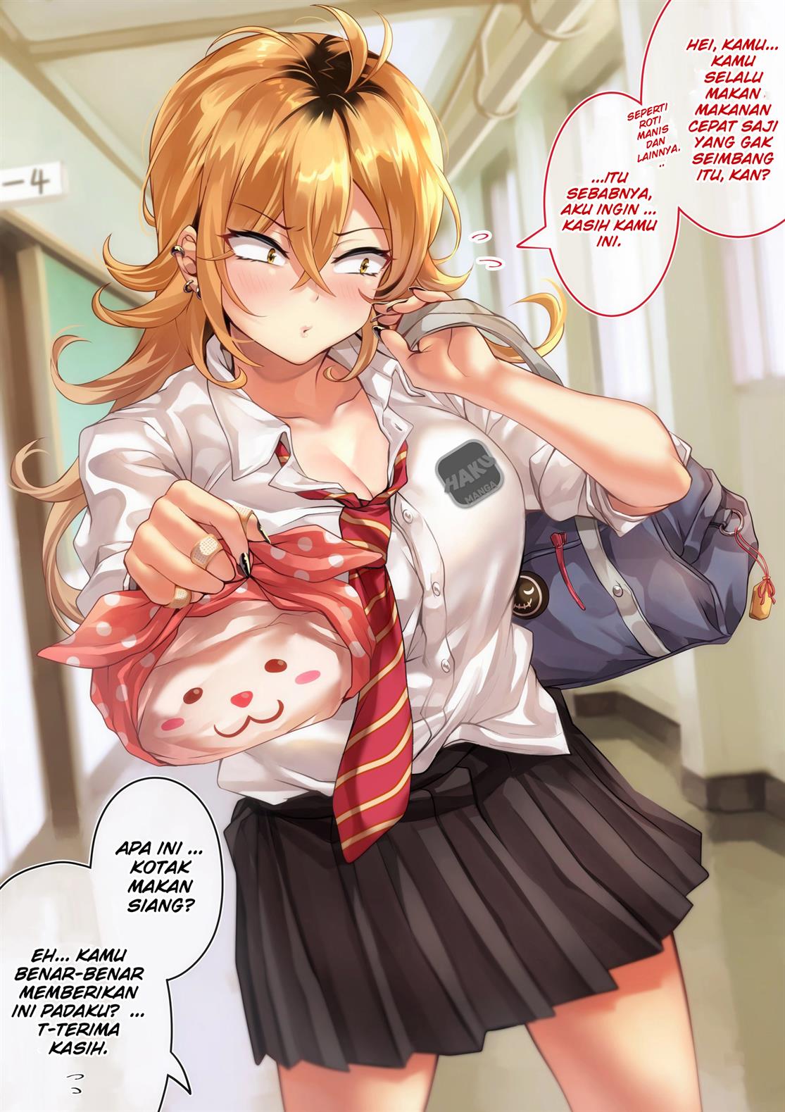 Bazutta Bun Dake Kawaikute Etchide Juujun ni Tsukusu Yandere ni Naru Yankiigyaru Chapter 3