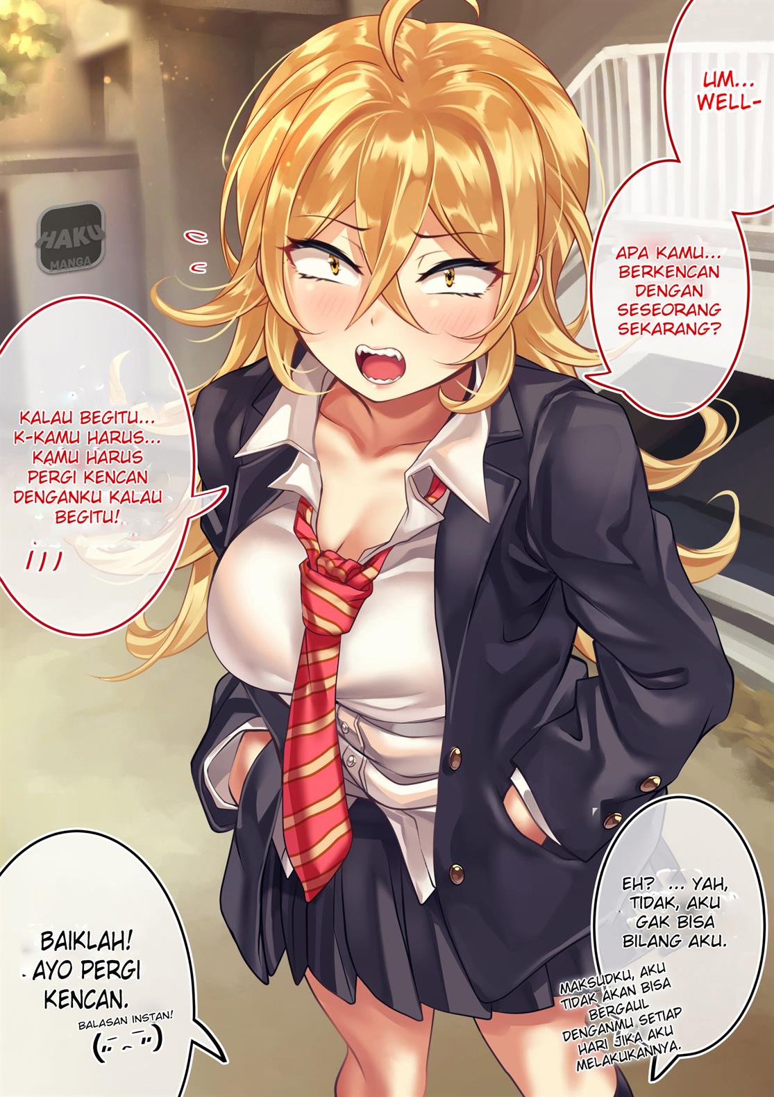 Bazutta Bun Dake Kawaikute Etchide Juujun ni Tsukusu Yandere ni Naru Yankiigyaru Chapter 7