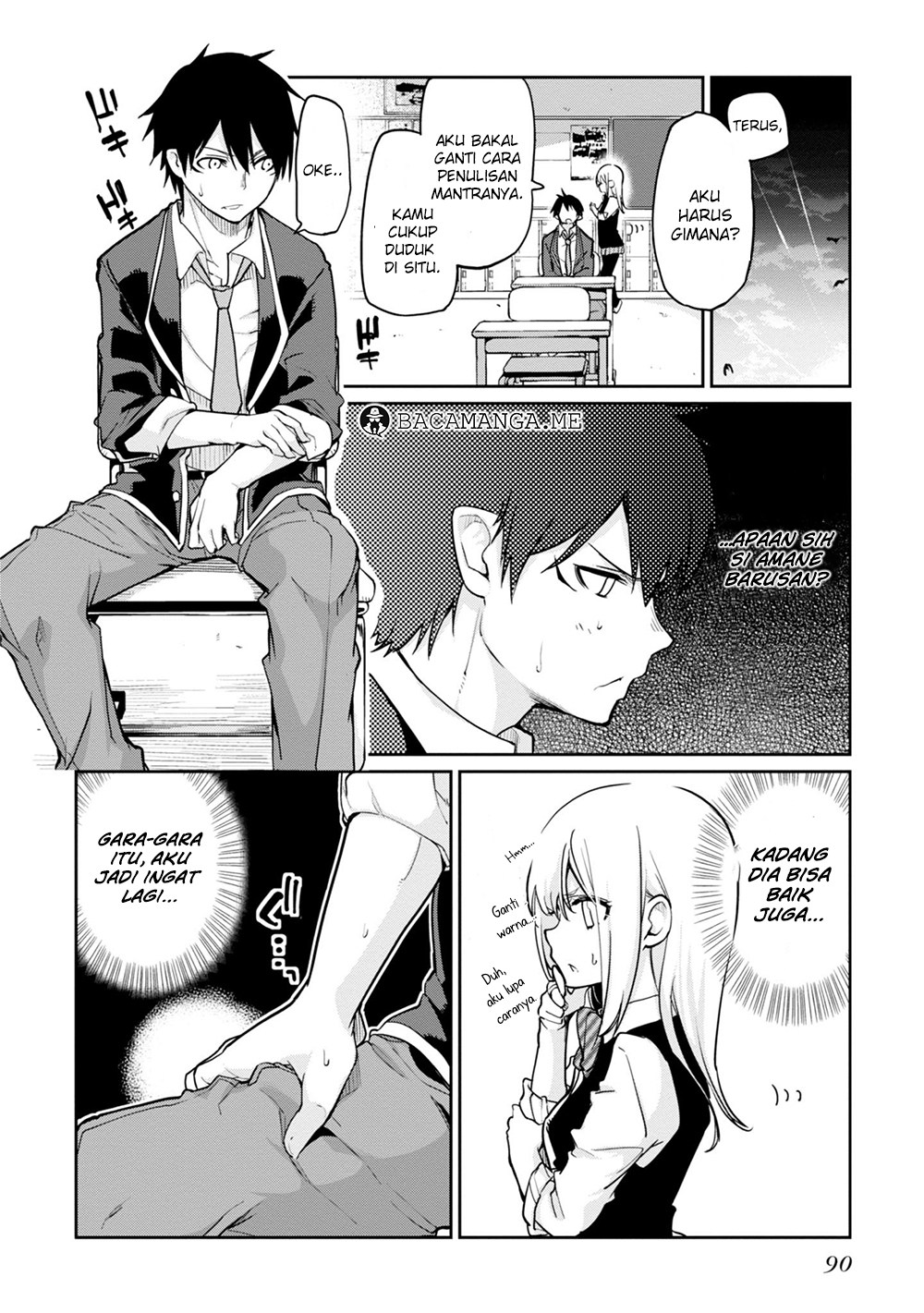 Oroka na Tenshi wa Akuma to Odoru Chapter 17