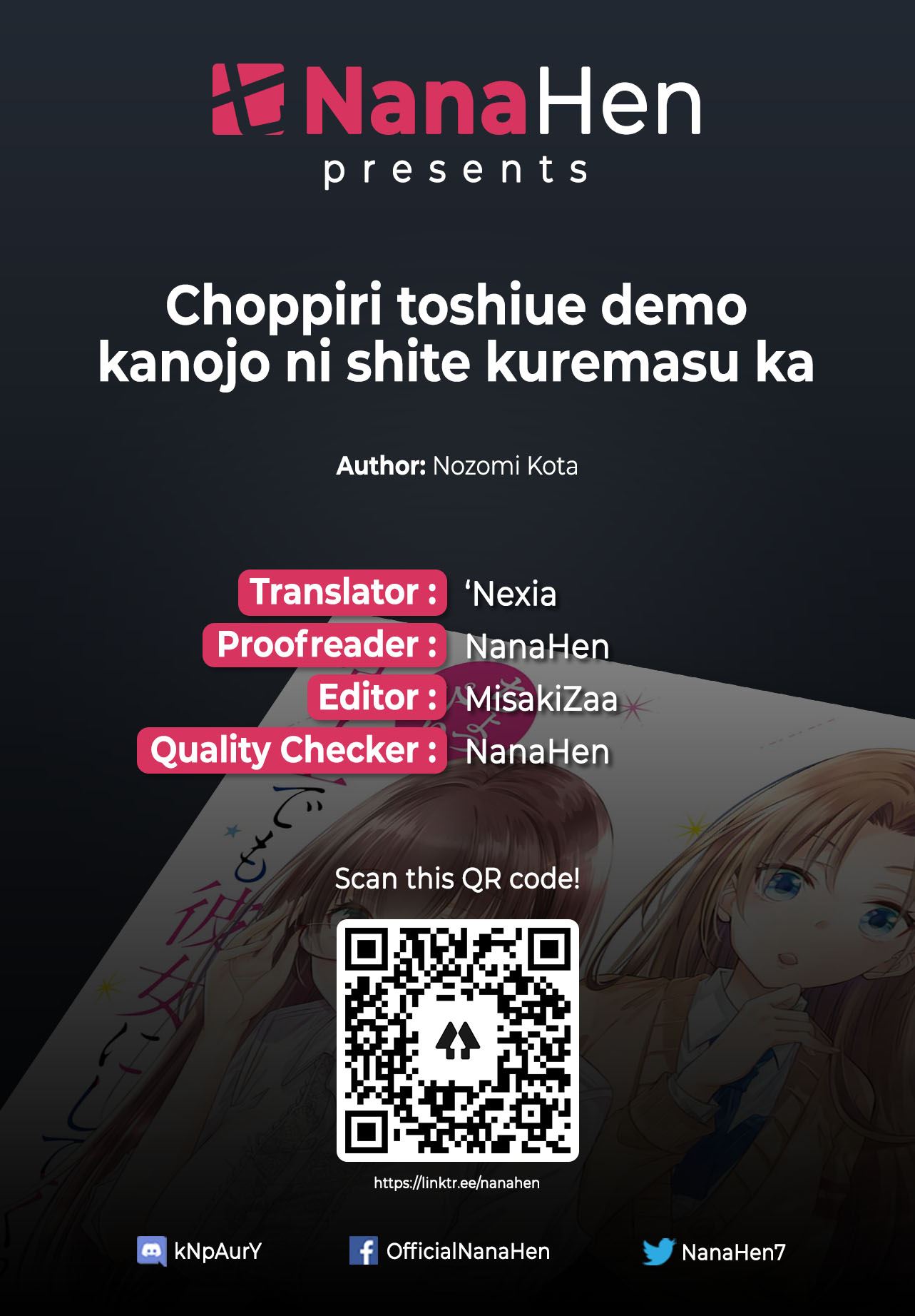 Choppiri Toshiue Demo Kanojo ni Shite Kuremasu ka? Chapter 16