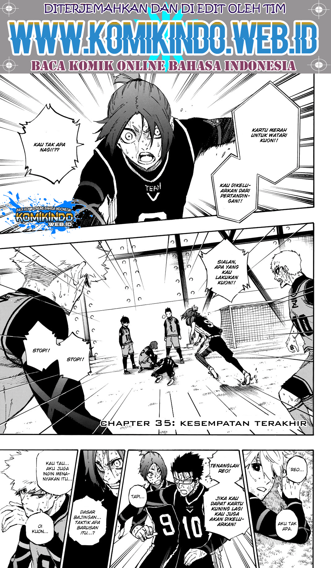 Blue Lock Chapter 35