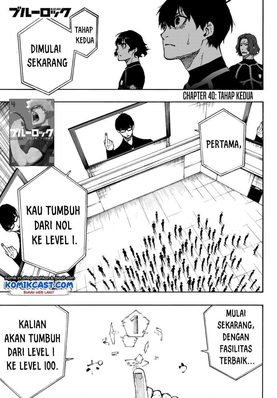 Blue Lock Chapter 40