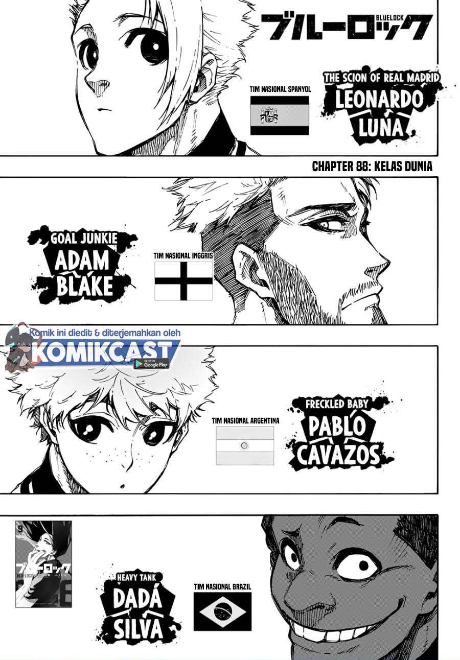 Blue Lock Chapter 88