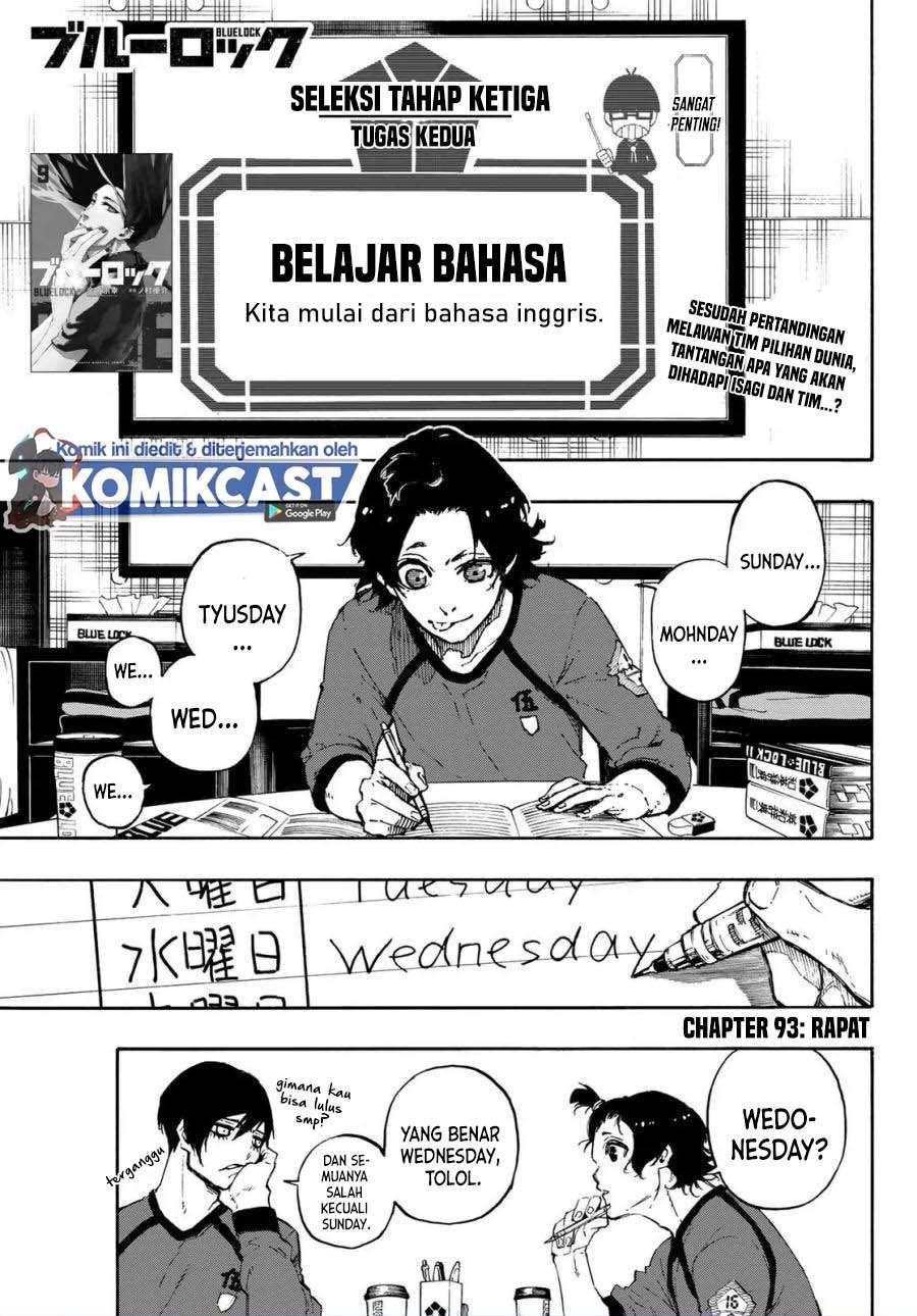 Blue Lock Chapter 93