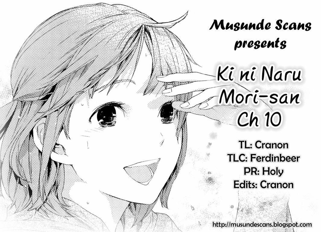 Ki ni Naru Mori-san Chapter 10