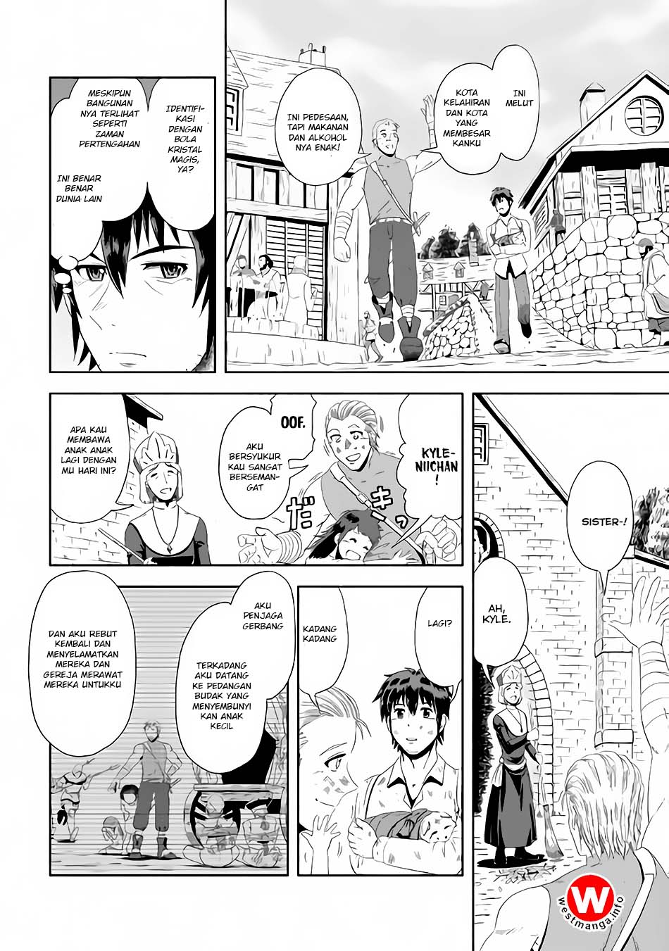 Isekai ni Tobasareta Ossan wa Doko e Iku? Chapter 1