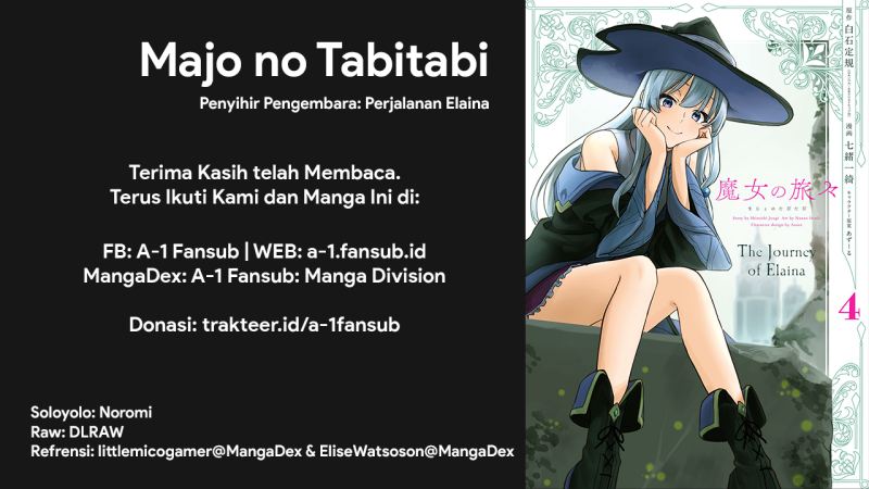 Majo no Tabitabi Chapter 16.2