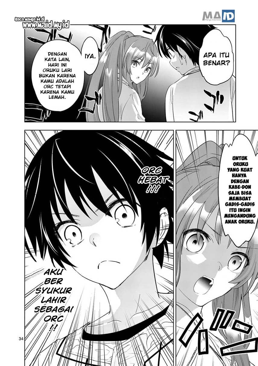 Shijou Saikyou Orc-san no Tanoshii Tanetsuke Harem Zukuri Chapter 1