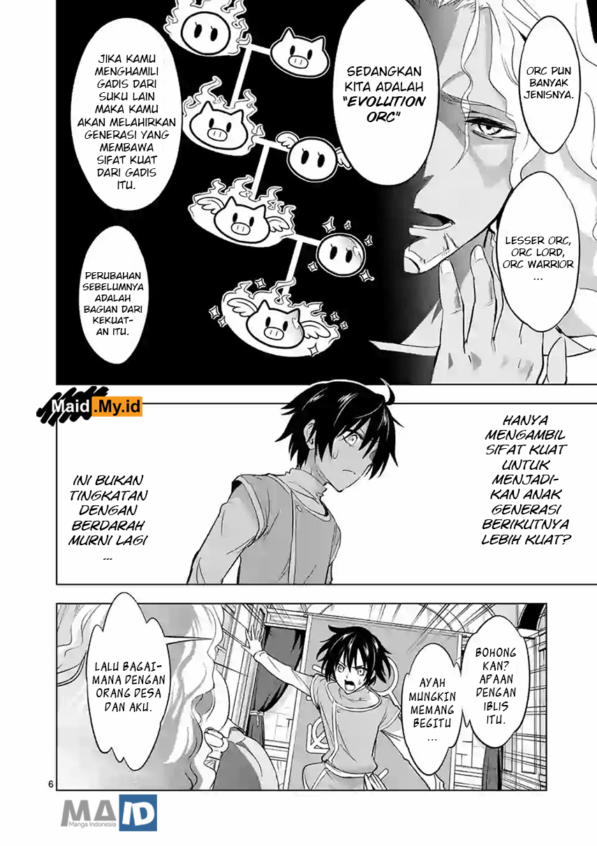 Shijou Saikyou Orc-san no Tanoshii Tanetsuke Harem Zukuri Chapter 6