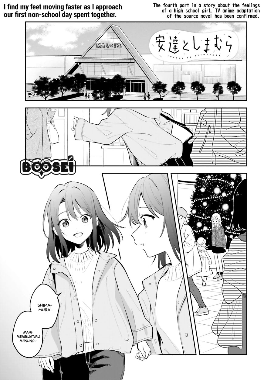 Adachi to Shimamura (YUZUHARA Moke) Chapter 5