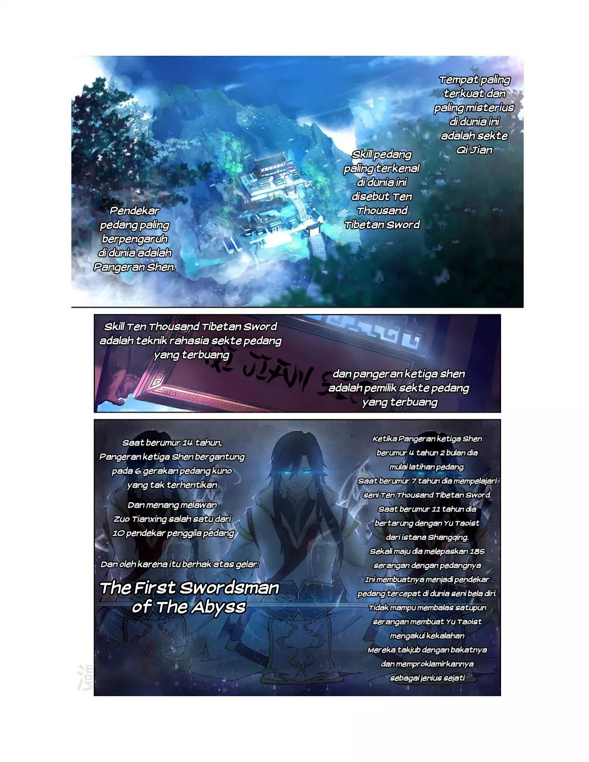 Everlasting God of Sword Chapter 1