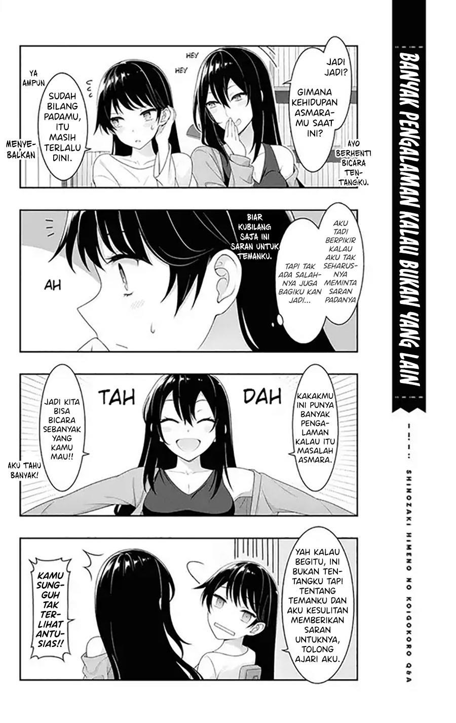 Shinozaki Himeno’s Love Q&amp;A Chapter 5