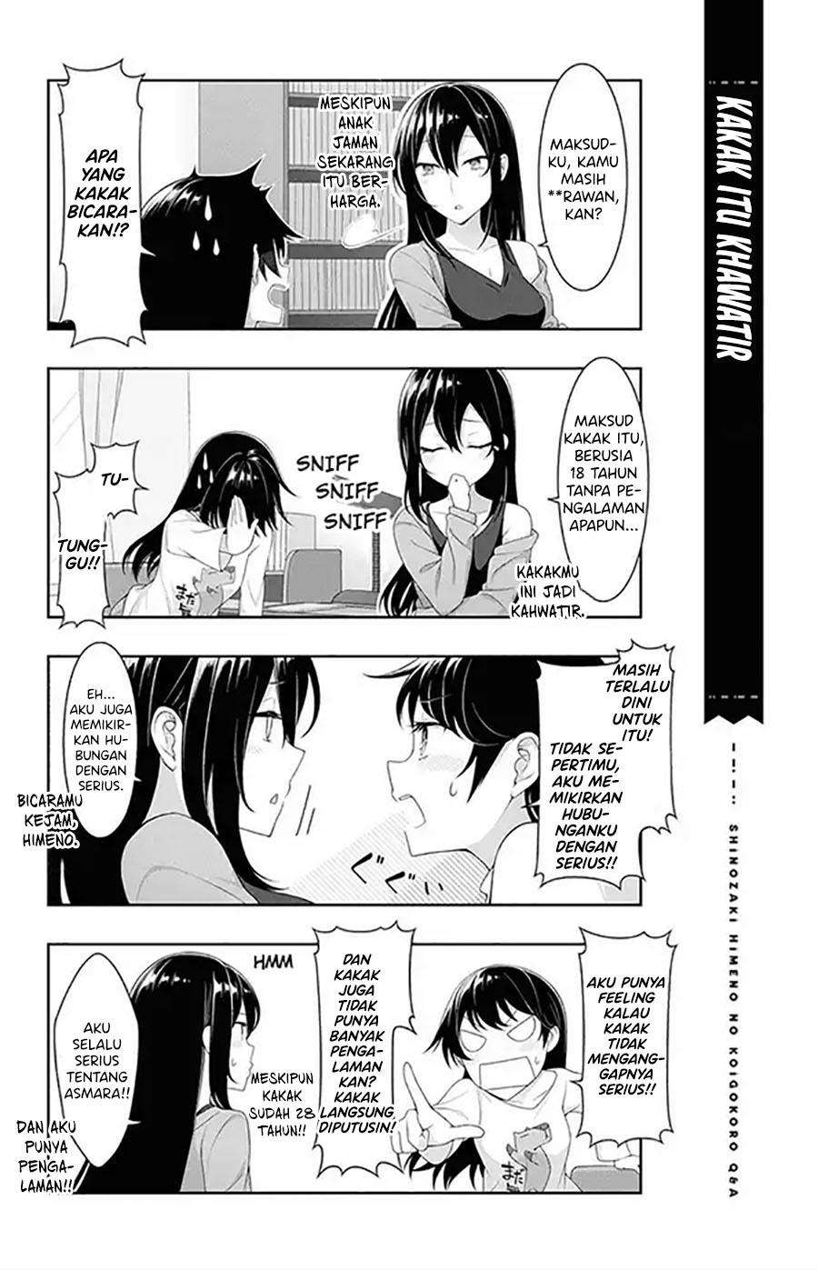 Shinozaki Himeno’s Love Q&amp;A Chapter 5