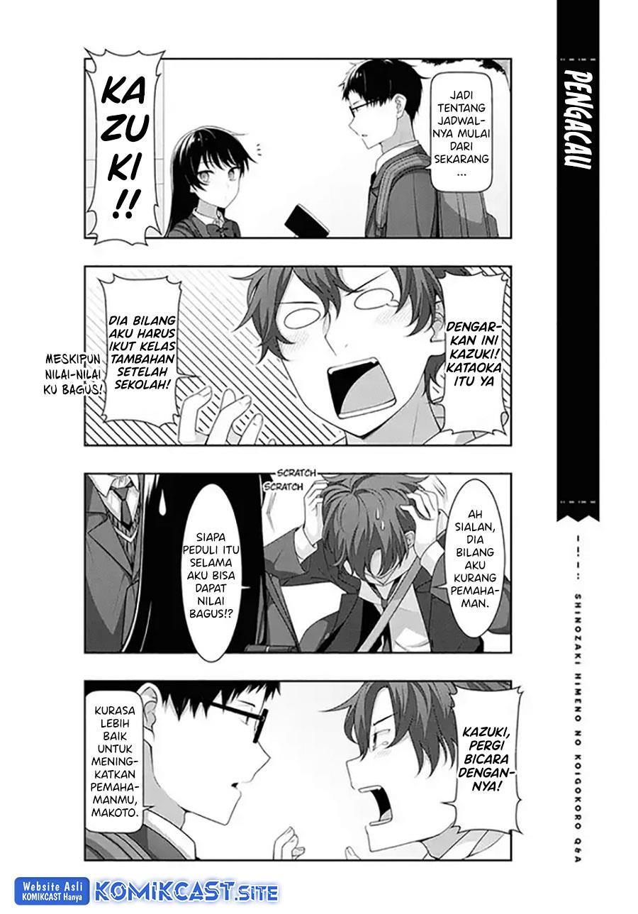 Shinozaki Himeno’s Love Q&amp;A Chapter 8