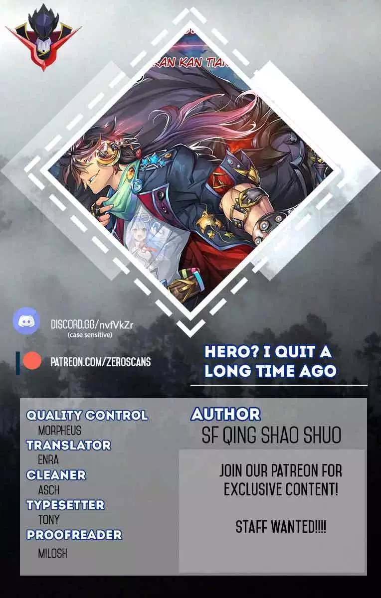 Hero? I Quit a Long Time Ago Chapter 1