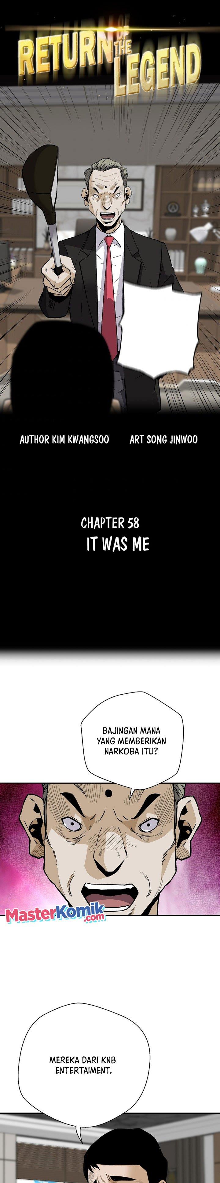 Return of the Legend Chapter 58