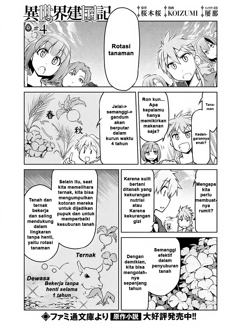 Isekai Kenkokuki Chapter 4